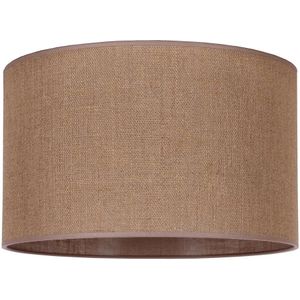 Duolla - Universele lampenkap ROLLER E27 diameter 50 cm bruin