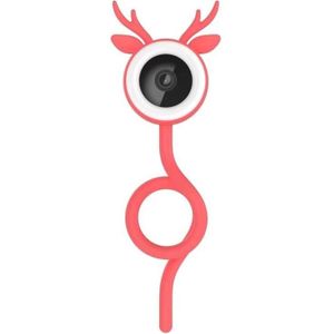 Immax NEO 07798L - Slimme oplaadbare babyfoon 5V Wi-Fi Tuya roze