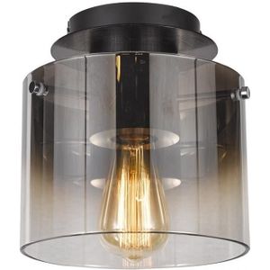 ITALUX MX17076-1A BK - Plafondlamp JAVIER 1xE27/60W/230V