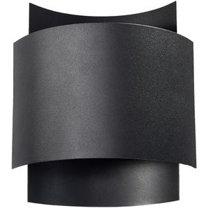 Zwarte wandlamp IMPACT 1x G9 / 40W / 230V