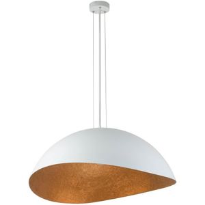 Hanglamp aan een koord SOLARIS 1xE27/60W/230V wit/koper