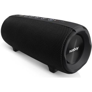 Niceboy Titan 4 - LED Draadloze Luidspreker - Zwart - 50W/4000mAh IPX7