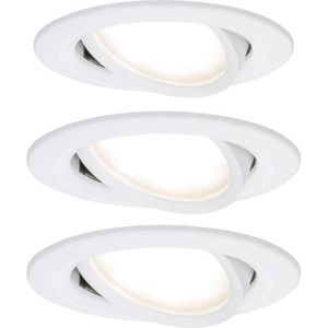 Paulmann 93449 - SET 3xLED/6,5W IP23 Badkamer inbouwverlichting NOVA 230V