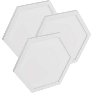 Verleng set 3x RGBIC Dimbaar lichtpaneel LED/1,8W/230V Wi-Fi Tuya