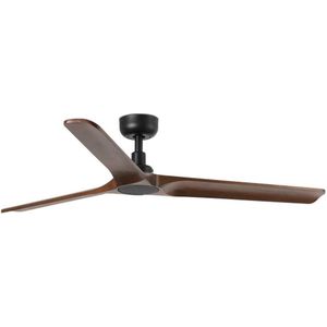 FARO 33809WT - Plafondventilator HEYWOOD L hout/zwart diameter 132 cm WT + AB
