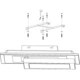 Plafondlamp - Modern - Wit - Metaal