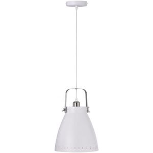 Leuchten Direkt 11059-16 - Hanglamp aan een koord EVA 1xE27/60W/230V wit