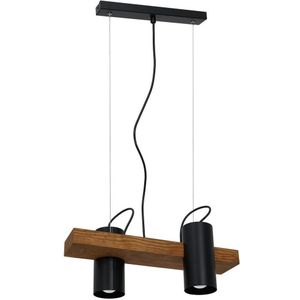 Hanglamp aan een koord GUDRUN 2xE27/60W/230V