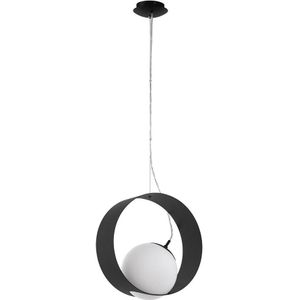 EGLO Camargo Hanglamp - 1 lichts - E27 - Zwart