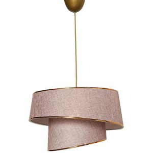 Hanglamp aan een koord BARETTE 1xE27/60W/230V roze