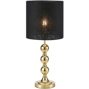 Markslöjd 108574 - Tafellamp OCTO 1xE27/40W/230V zwart/goud