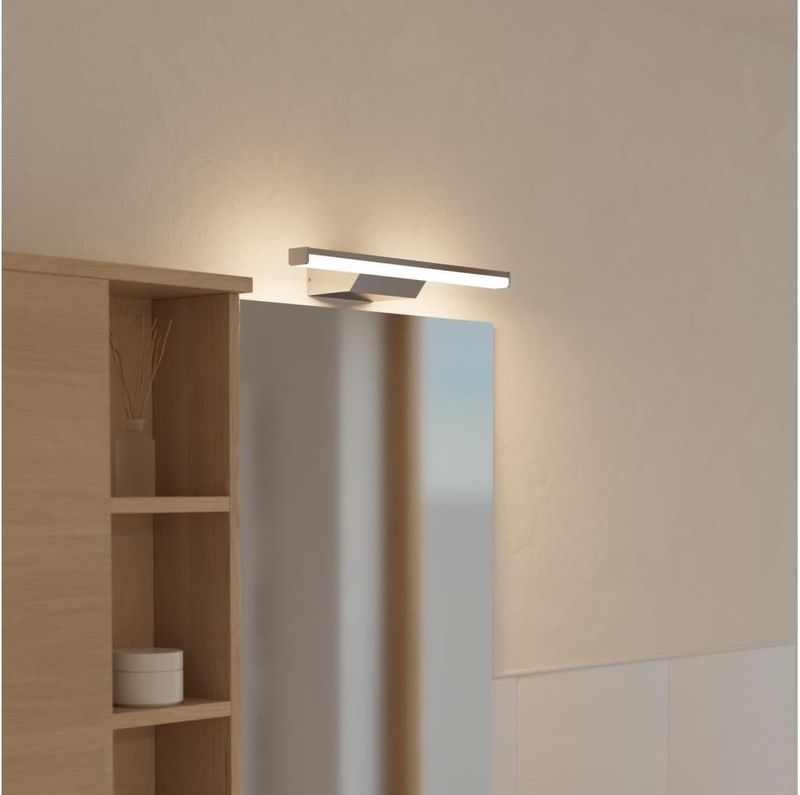 Eglo - Regello-Z - Smart-Home LED-Spiegellamp - Zilver - IP44 - Dimbaar