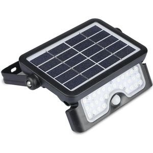 Solar LED Schijnwerper met Sensor LED/5W/3,7V IP65 4000K