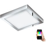 Eglo 98561 - Dimbare LED RGBW Plafond Lamp FUEVA-C LED/21W/230V Bluetooth