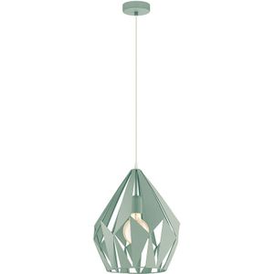 EGLO 49026 - Hanglamp aan koord CARLTON-P 1xE27/60W/230V