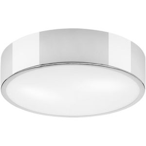 Plafondlamp DANTE 2xE27/60W/230V diameter 36 cm glanzend chroom