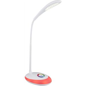 Globo 58264 - Dimbare LED tafellamp MINEA 1xLED/3W + RGB LED