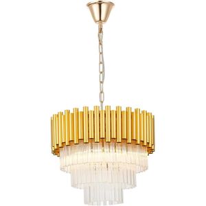 Zuma Line 20149PM - Hanglamp aan een ketting PRIMA 4xE14/40W/230V goud