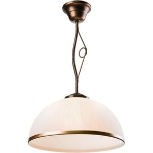 Brilagi - LED Hanglamp met vaste pendel ANTICO 1xE27/60W/230V brons patina