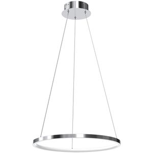 LED Hanglamp aan een koord ROTONDA LED/27W/230V glanzend chroom