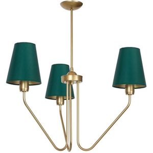 Hanglamp met vaste pendel VICTORIA 3xE27/60W/230V groen