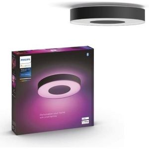 Philips- Dimbare LED RGB Plafond Lamp Hue LED/52,5W/230V d. 425 mm zwart