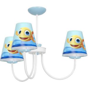 Hanglamp aan een paal voor Kinderen FISH 3xE14/40W/230V