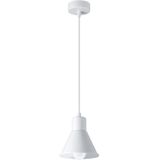 Sollux SL.0983 - Hanglamp aan een koord TALEJA 1xE27/60W/230V wit