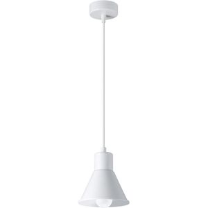 Sollux SL.0983 - Hanglamp aan een koord TALEJA 1xE27/60W/230V wit