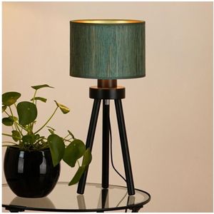 Brilagi - Bureaulamp BOSTON ROLLER 1xE27/15W/230V groen/goud