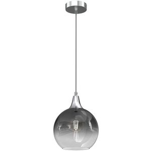 Hanglamp aan een koord MONTE 1xE27/60W/230V d. 20 cm mat chroom