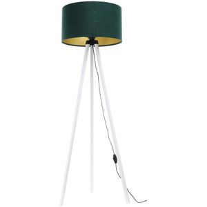 Staande Lamp STANDART 1xE27/60W/230V groen/wit