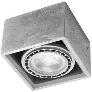 Sollux SL.0883 - Plafondlamp QUATRO 1xGU10/40W/230V beton