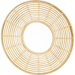 Eglo 425029 - muur spiegel MITSUKE diameter 55 cm bamboe