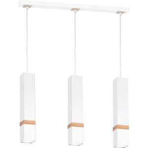 Hanglamp aan koord VIDAR 3xGU10/25W/230V wit