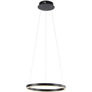 Leuchten Direkt 15393-13- Dimbare LED Hanglamp aan een koord RITUS LED/20W/230V zwart