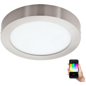 Eglo 96677 - Dimbare LED RGBW Plafond Lamp FUEVA-C LED/15,6W/230V Bluetooth