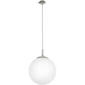 EGLO 85263 - Hanglamp aan een koord RONDO 1xE27/60W/230V diameter 30 cm wit