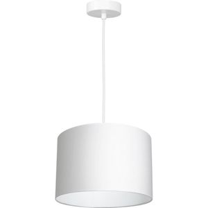 Hanglamp aan een koord ARDEN 1xE27/60W/230V diameter 25 cm wit