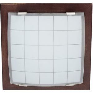 Wand- plafondlamp GEOMETRICA 1xE27/60W/230V 30x30 cm
