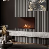 Planika Senso Fireplace BEV- Inbouw BIO-open haard 56,2x75 cm 2,5kW+remote bediening