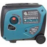 Könner & Söhnen - KS 4000iEG - Inverter Generator - LPG/Benzine - 4000 W - 2 x 16 A