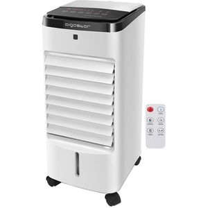 Aigostar - Luchtkoeler 60W/230V wit/zwart + afstandsbediening