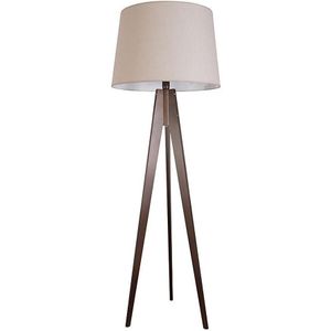 Vloerlamp TRION 1xE27/60W/230V beige 164 cm