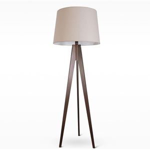 Vloerlamp TRION 1xE27/60W/230V beige 164 cm