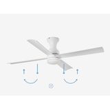 Plafondventilator - Zwart - Staal - 3 Bladen