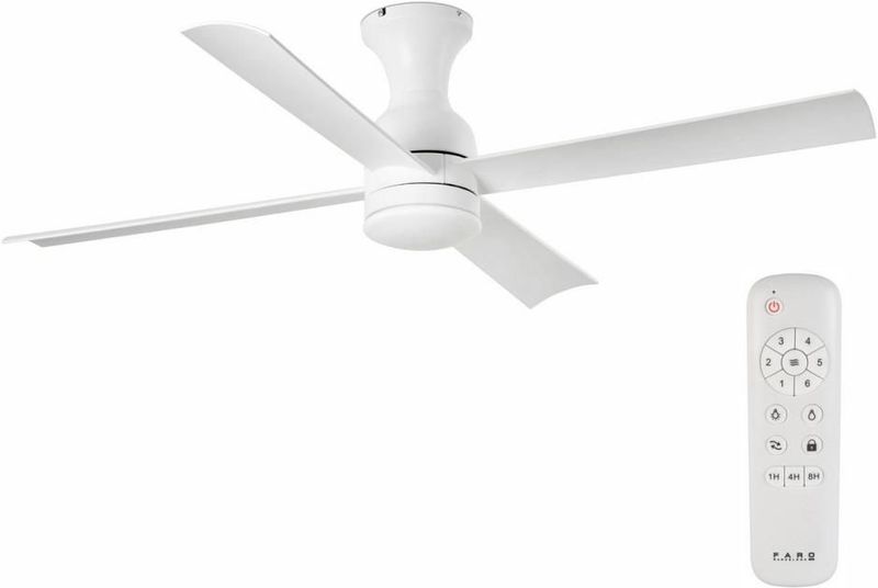 Plafondventilator - Zwart - Staal - 3 Bladen