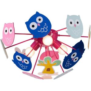 Rabalux 6389 - Plafondlamp kinderkamer BIRDY 3xE14/40W/230V