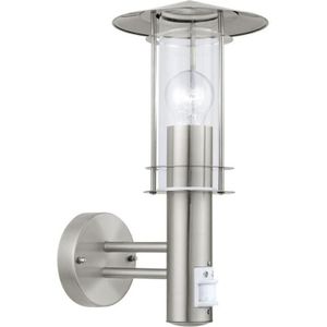 EGLO 30185 - Wandlamp met sensor voor buiten LISIO 1xE27/60W/230V IP44