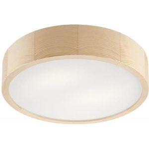 Plafondlamp NATURAL 2xE27/60W/230V ø 37 cm Dennenboom - FSC gecertificeerd